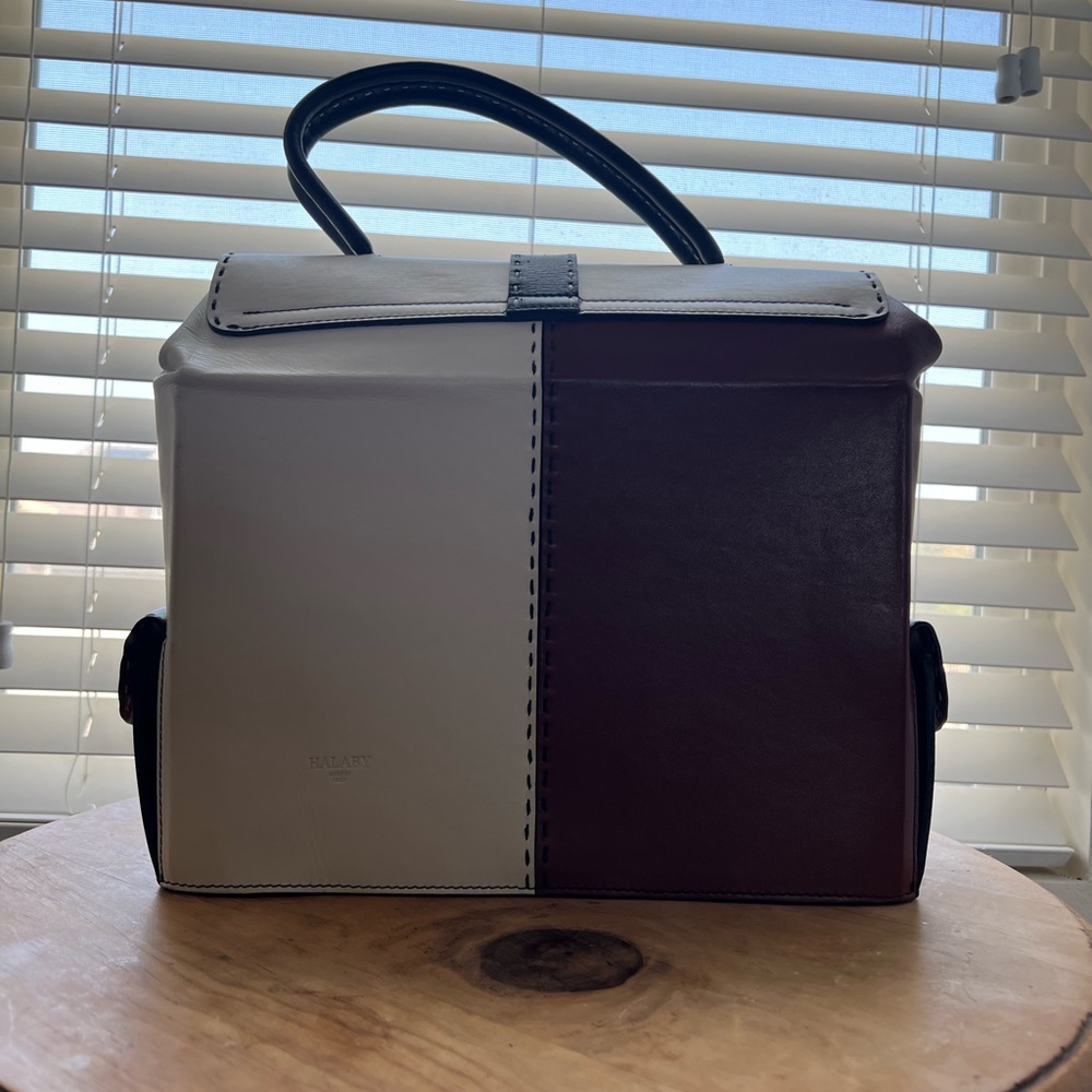 Halaby Leather Handbag - Picture 3 of 4